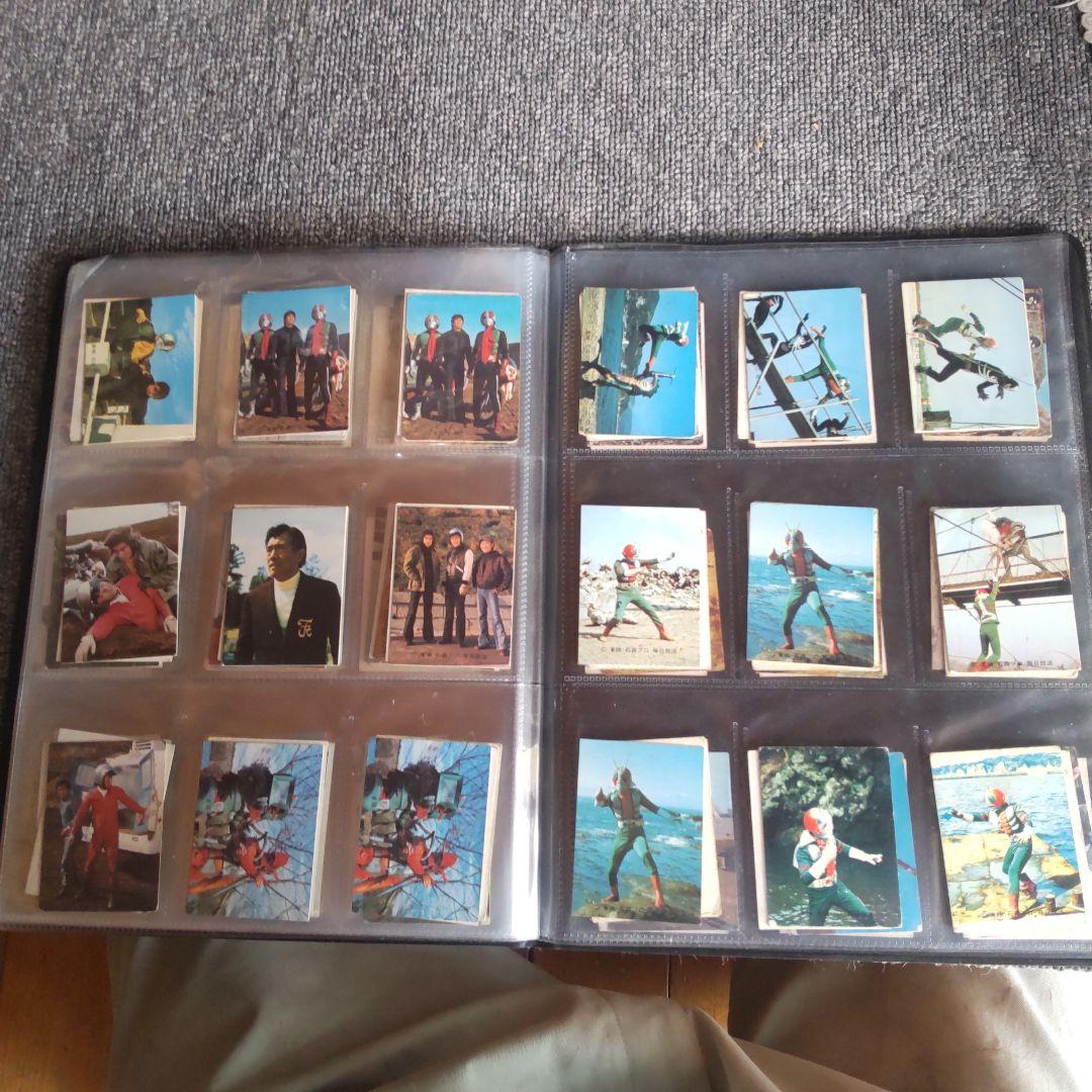 【断捨離】【レア】【昭和】【当時物】カルビー、旧仮面ライダーカード 146枚販売