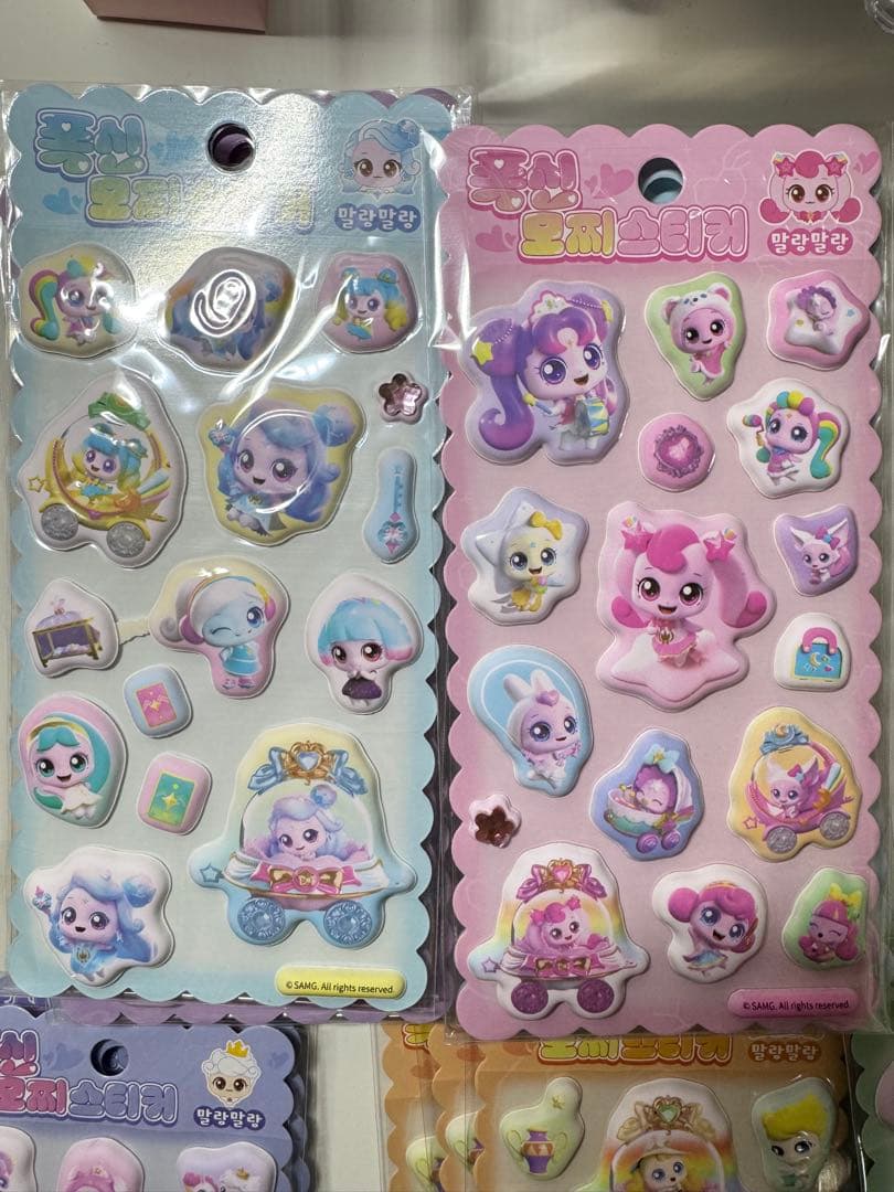 まーみん ティニピン マシュマロシールセット