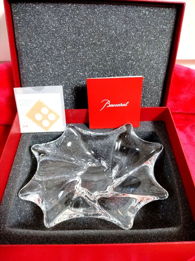 バカラ キャディックス アッシュトレイ クリスタルガラス製