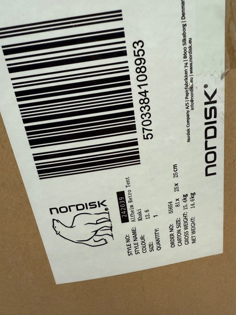 ［新品未開封］クラブノルディスク　ノルディスクアルフェイム12.6