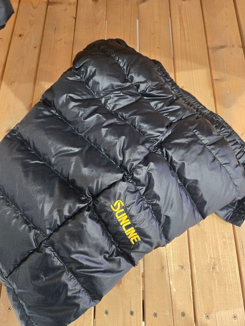 【新品☆レア】サンライン★フィッシングスーツ ブラック