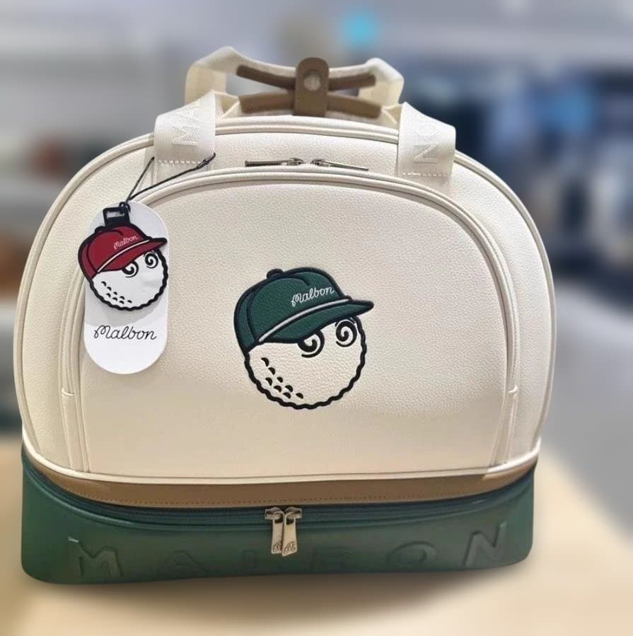 Malbon ゴルフ ショルダー＆ハンドバッグ 旅行OK 大容量⛳ 即購入可☘️