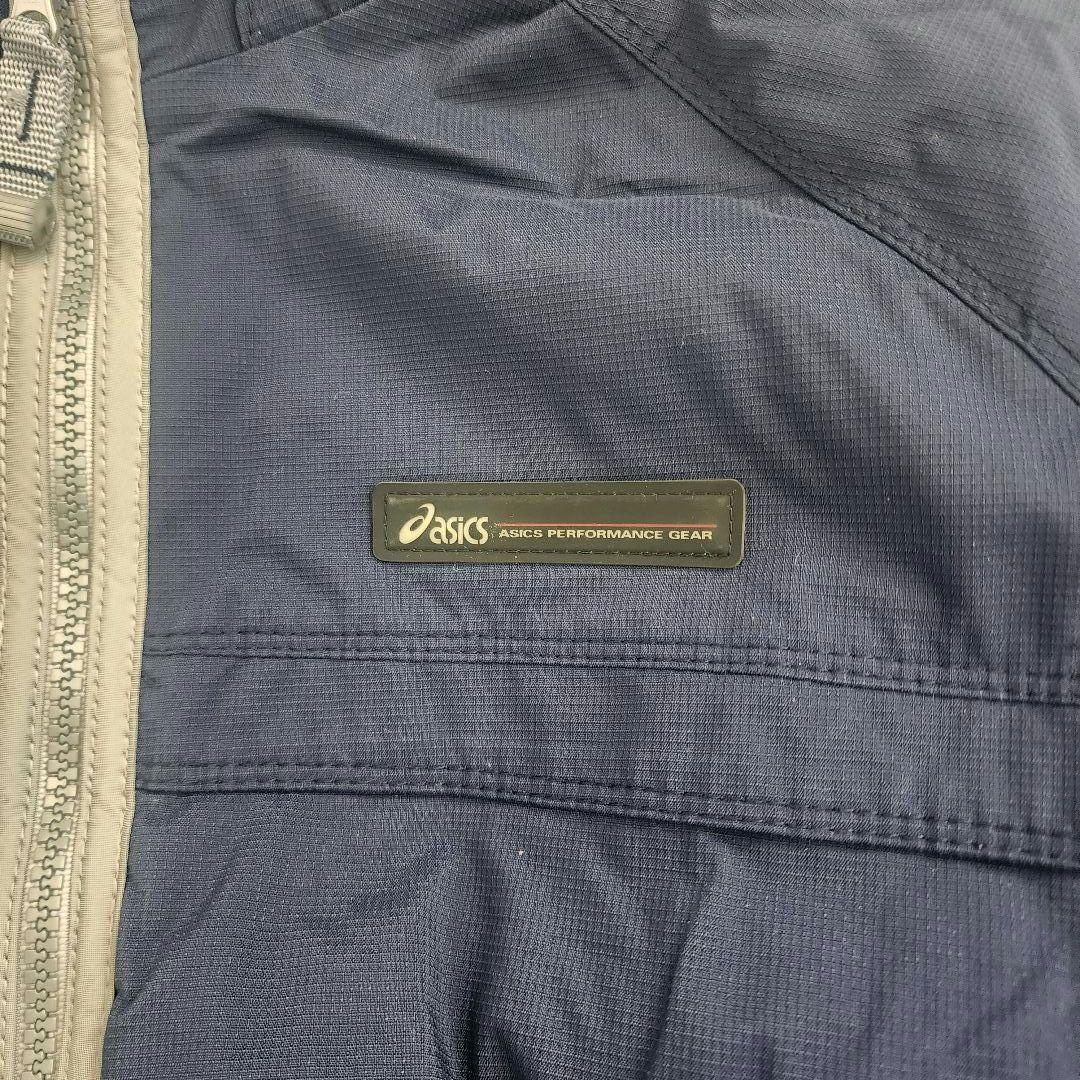 ASICS アシックス スキーウェア 上下セット ネイビー×グレー 雪山 防寒