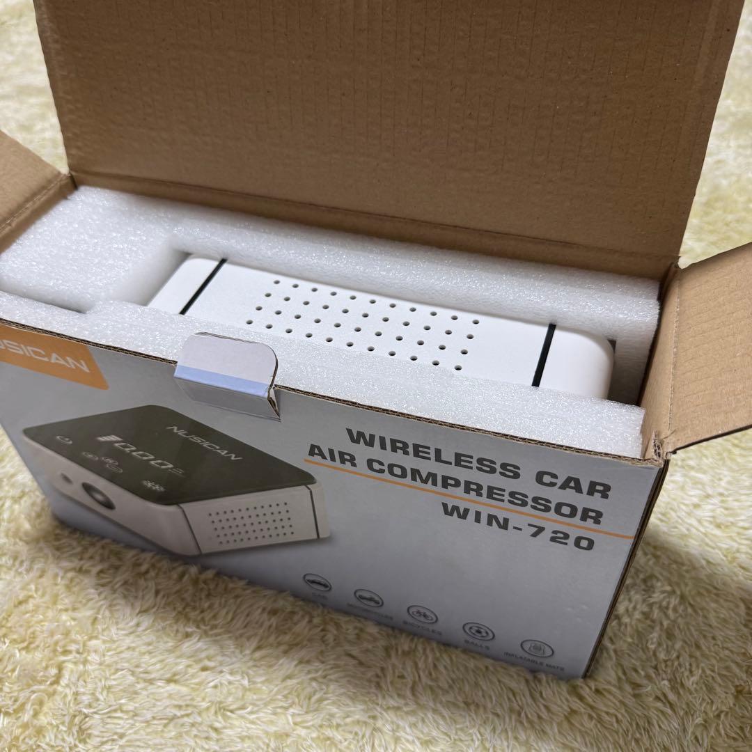 NUSICAN WIRELESS CAR AIR コンプレッサー　WIN-720