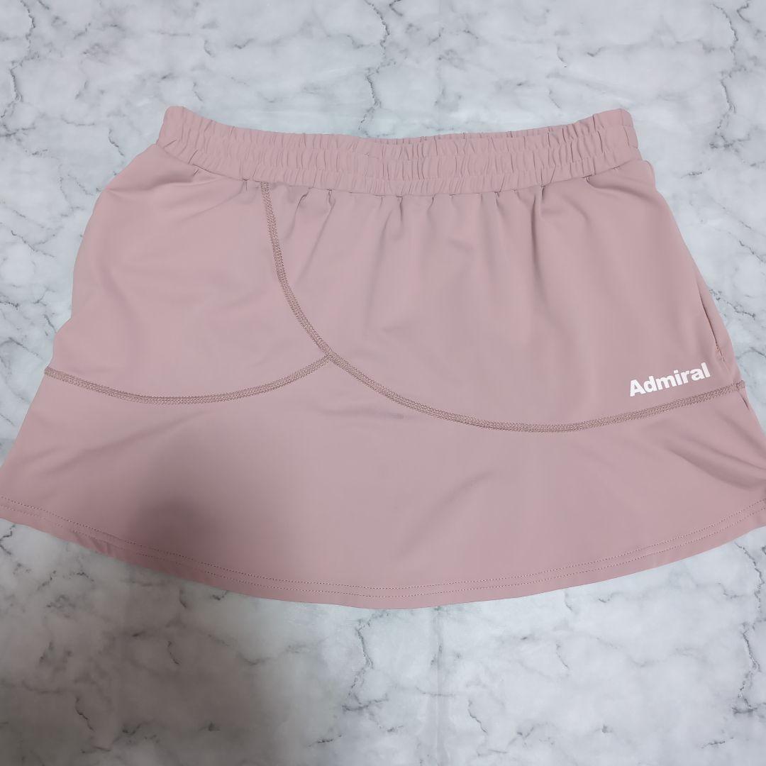Admiral テニスウェアピンク セットアップ　Ｌ