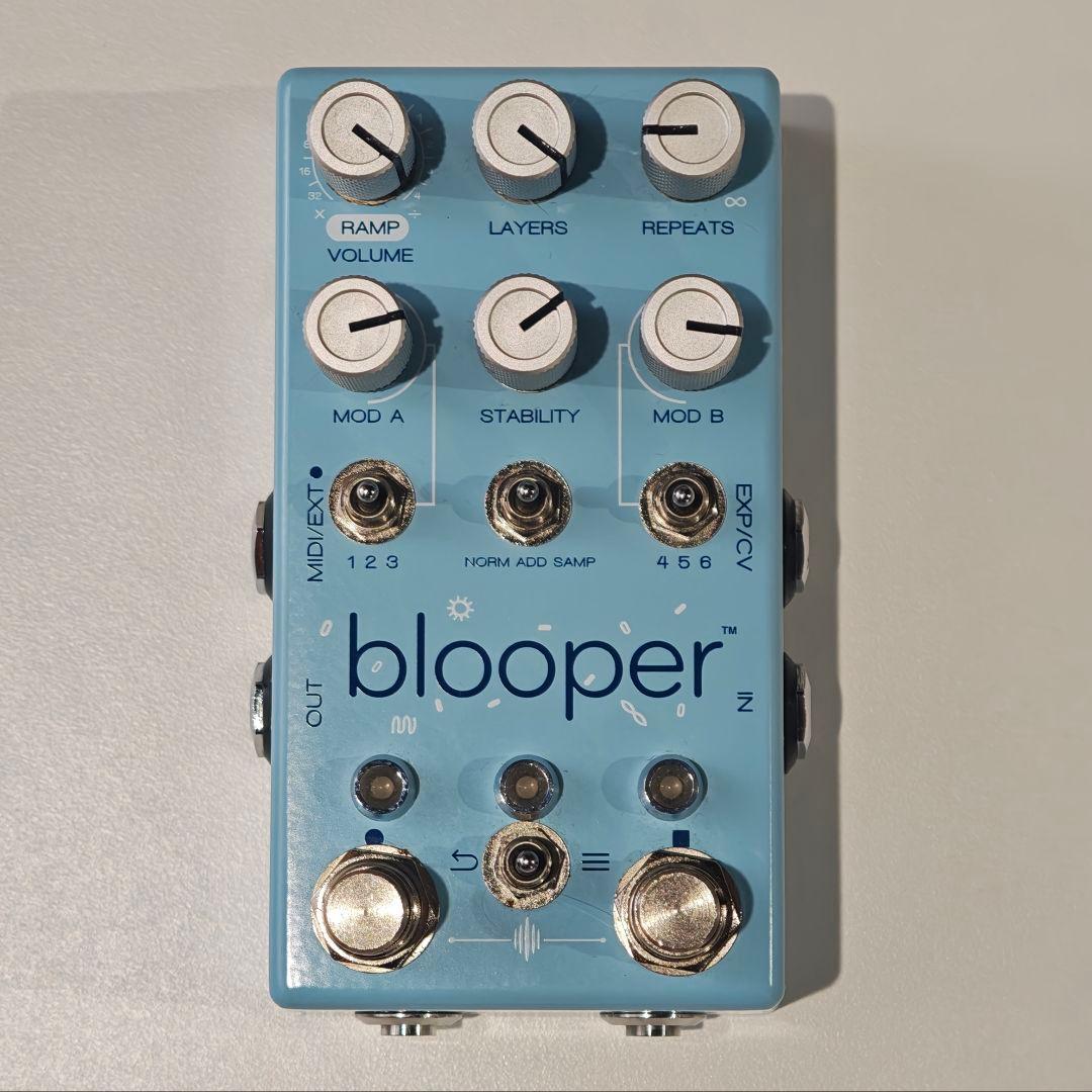 【ほぼ未使用】Chase Bliss blooper ルーパーエフェクター