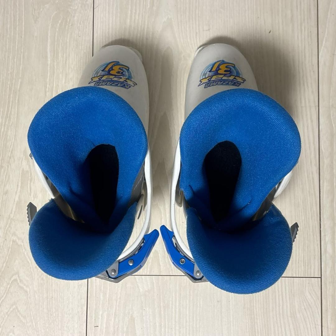 ジュニアスキー 4点セット KAZAMA SPAX 116㎝ ブーツ 21〜22