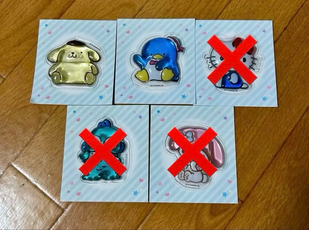 サンリオシールまとめ売り　73枚