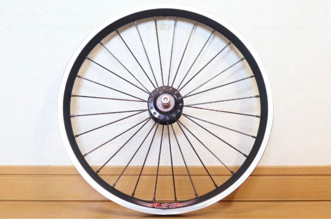 PHILWOOD ブロンプトン フロント ホイール ブルーラグ サーリー