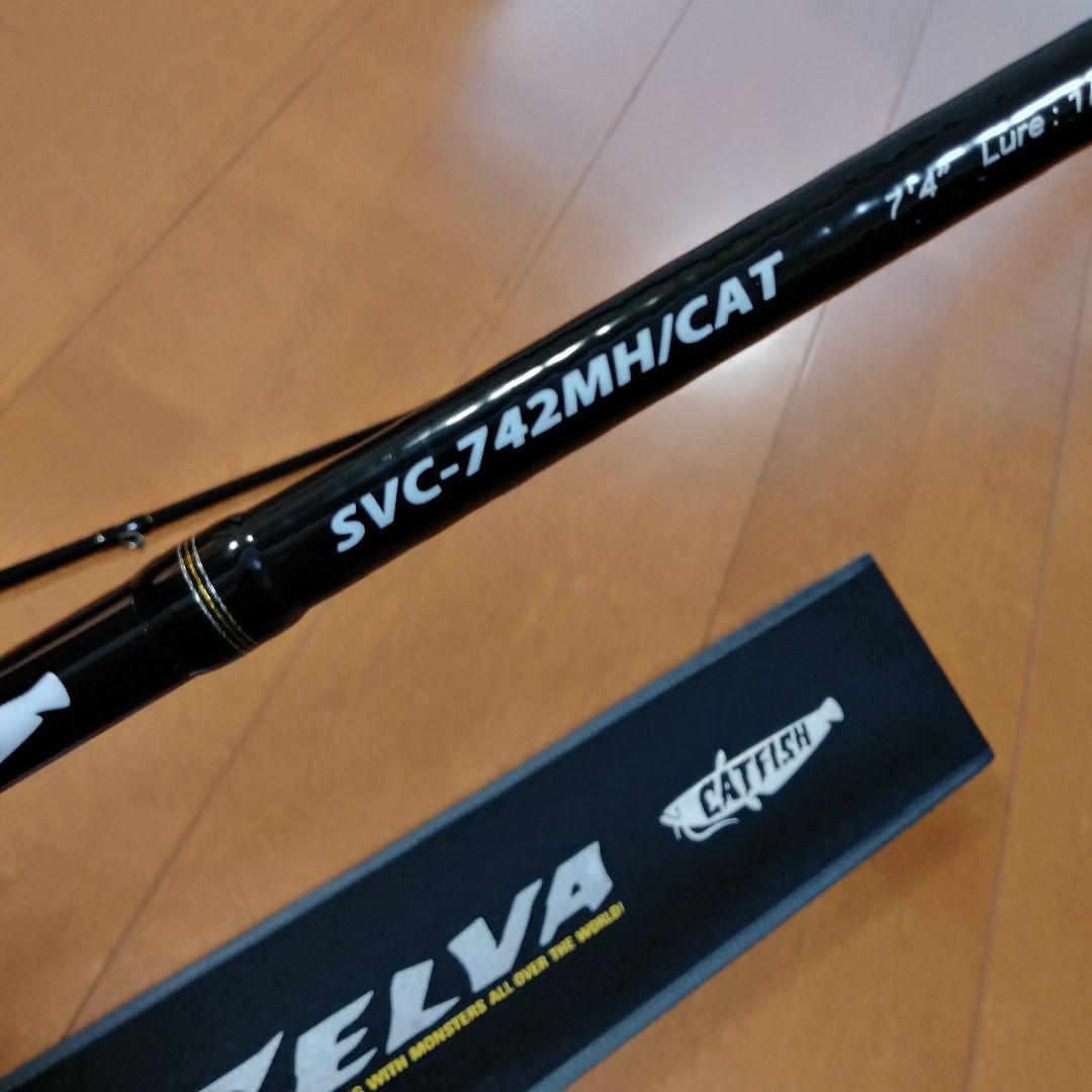 超美品 ナマズロッド SELVA SVC-742MH/CAT