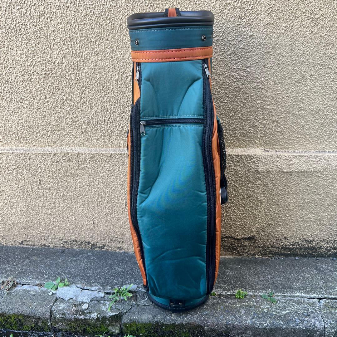 Taylor Made キャディバッグ オレンジ グリーン　ビンテージ