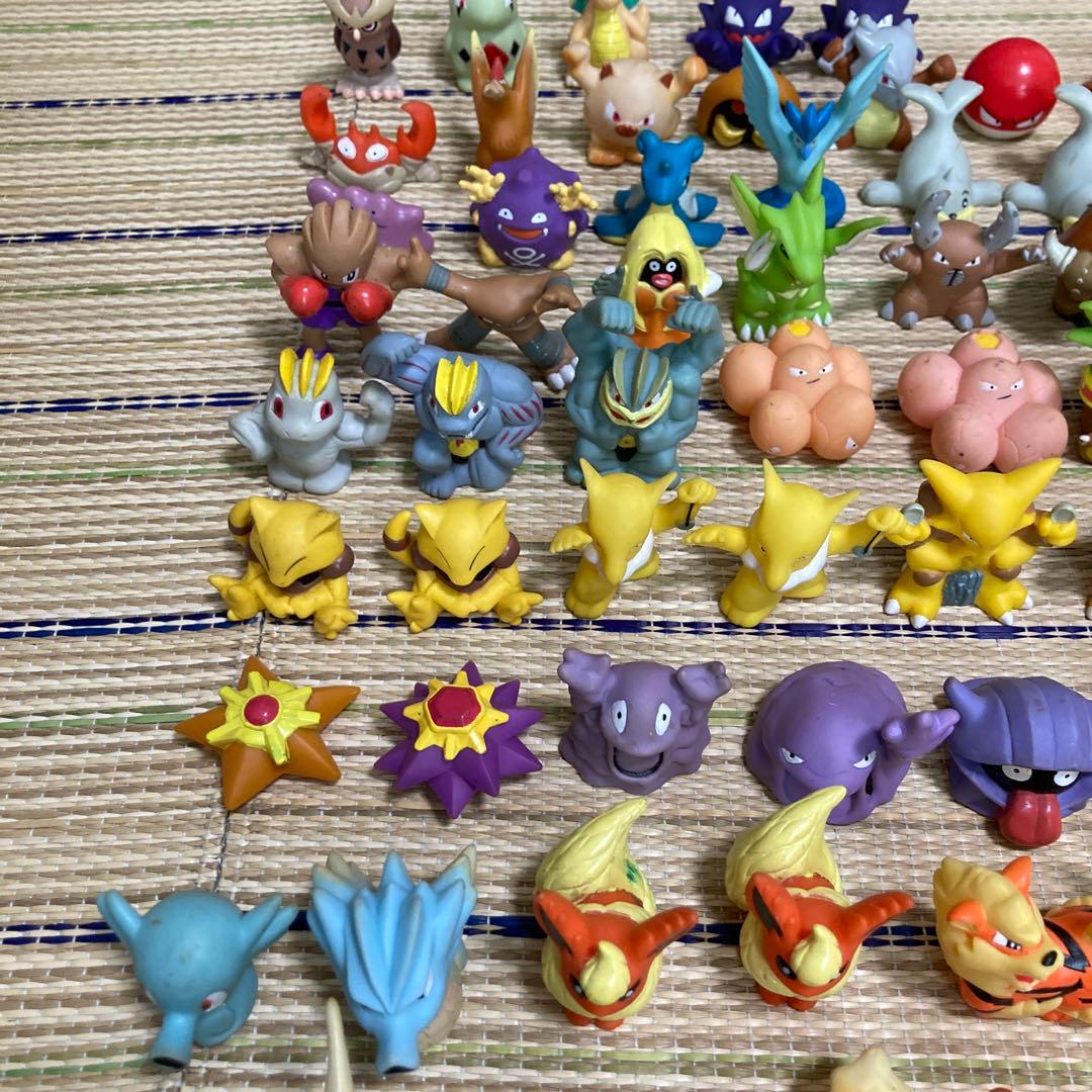 【ジャンク】ポケモン　ソフビ指人形　初期