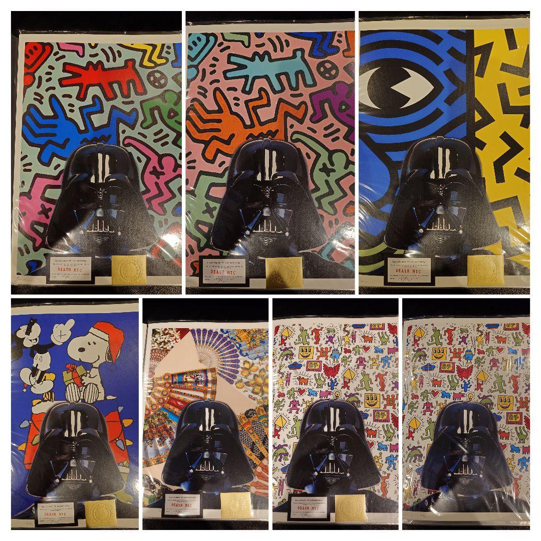 DEATH NYC ポップアート ダースベーダー　7枚セット