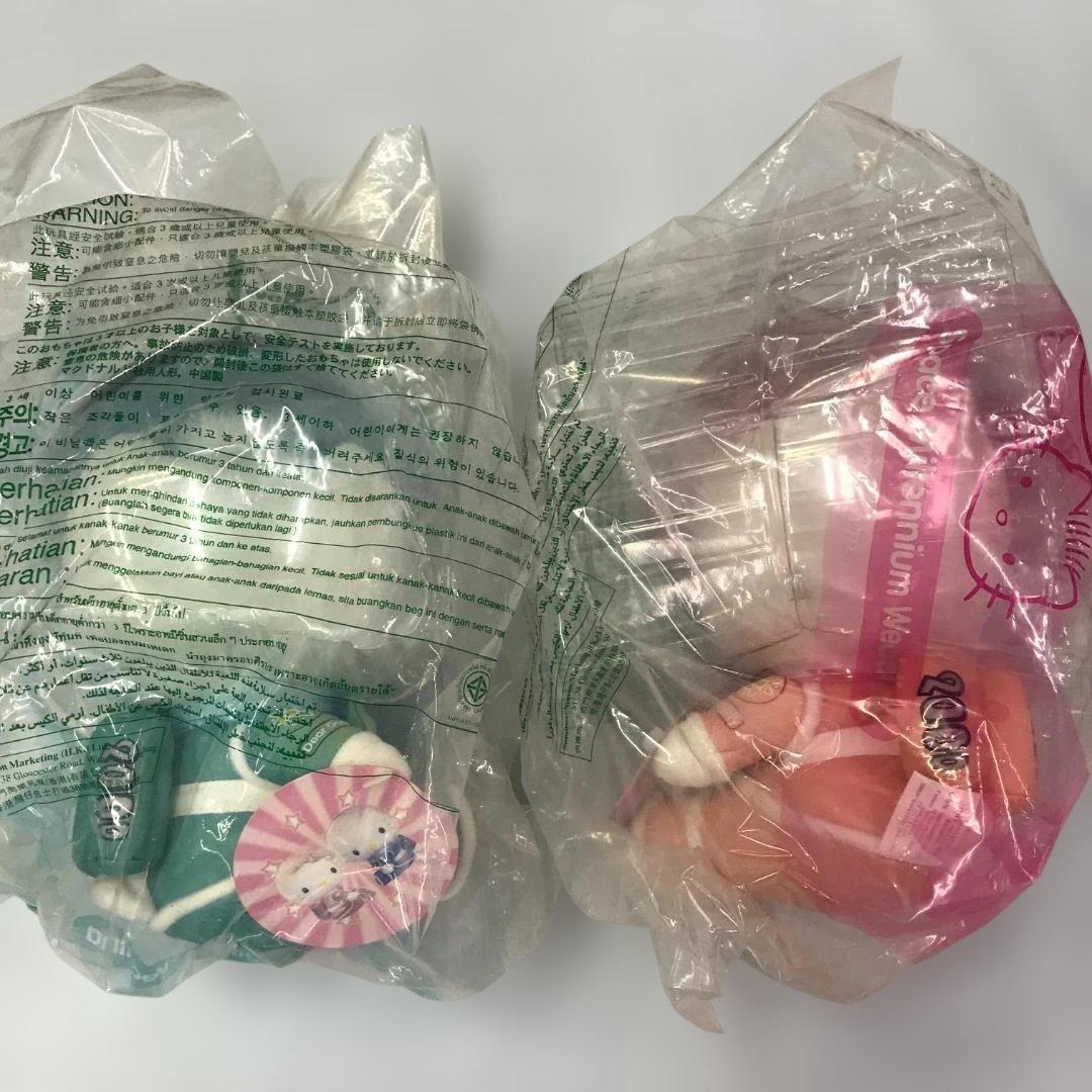 未開封 6点セット ハローキティマクドナルドコラボぬいぐるみ 1999 2000