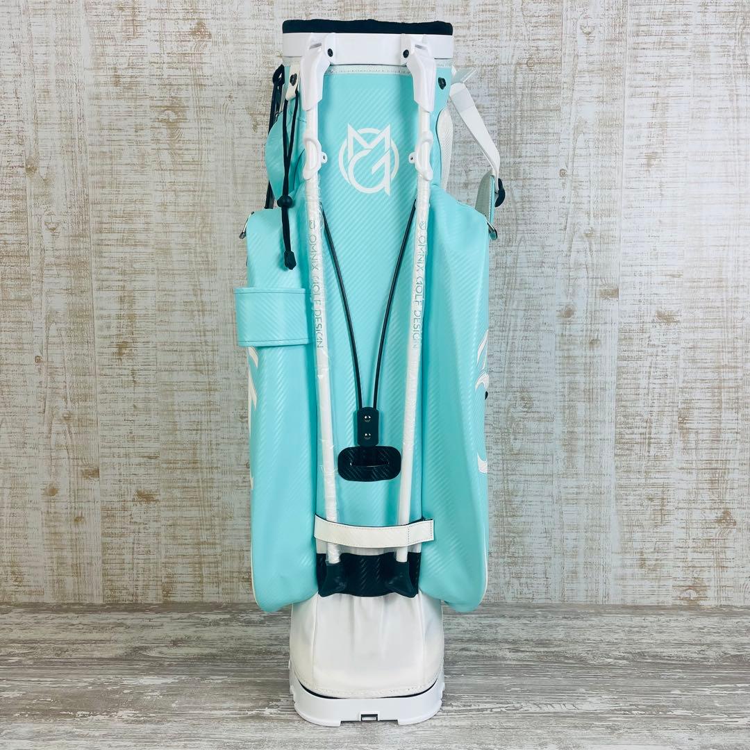 【新品】OMNIX GOLF オムニックスゴルフ キャディバッグ　ミント