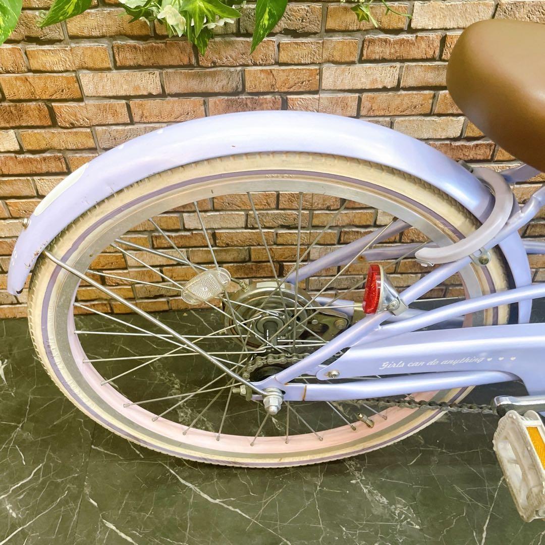 【52】子供用自転車 子供車 MEZZO PIANO パープル 20インチ