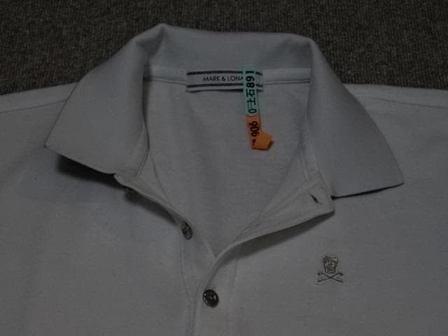 新同!!(定価36300)MARK&LONA マークアンドロナ・長袖ポロシャツ