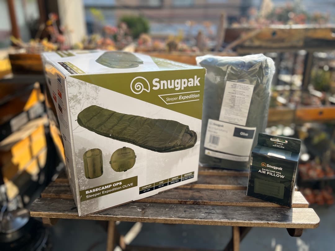 【逸品寝袋フルセット・値下げ不可】Snugpak コンプリートセット
