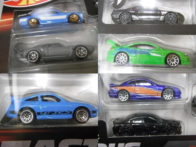 10/未使用品 ホットウィール ワイルドスピード 10カーパック ミニカー