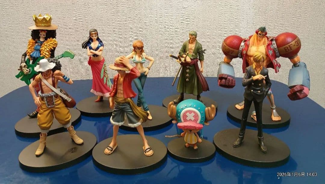 ワンピース フィギュア 麦わらの一味 9体セット まとめ売り