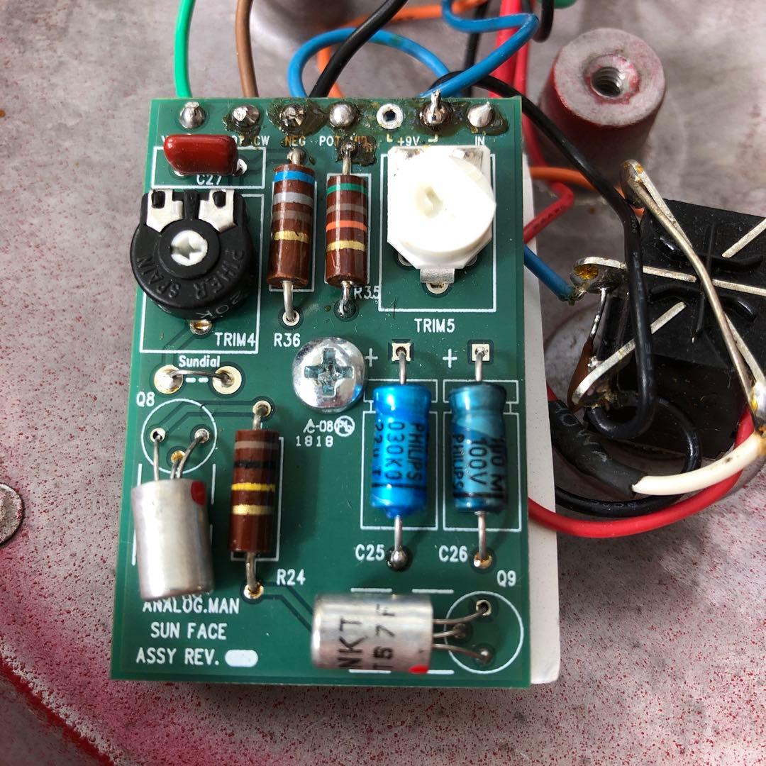 ギター Analog.man Sunface NKT Red Dot High Gain