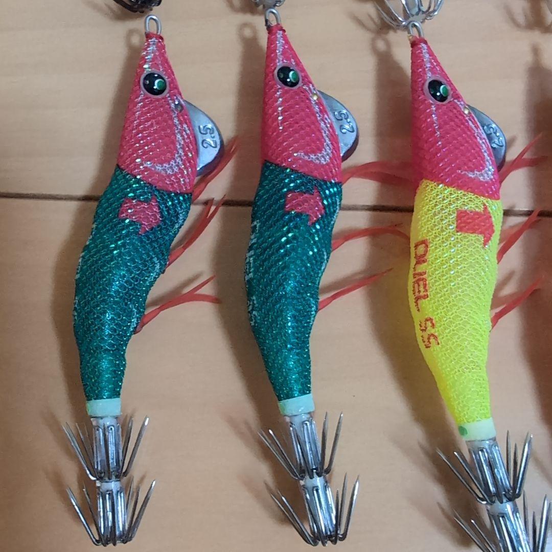 イカメタル エギ オモリグ 鉛スッテ メイホウリバーシブルケース付き まとめ売り