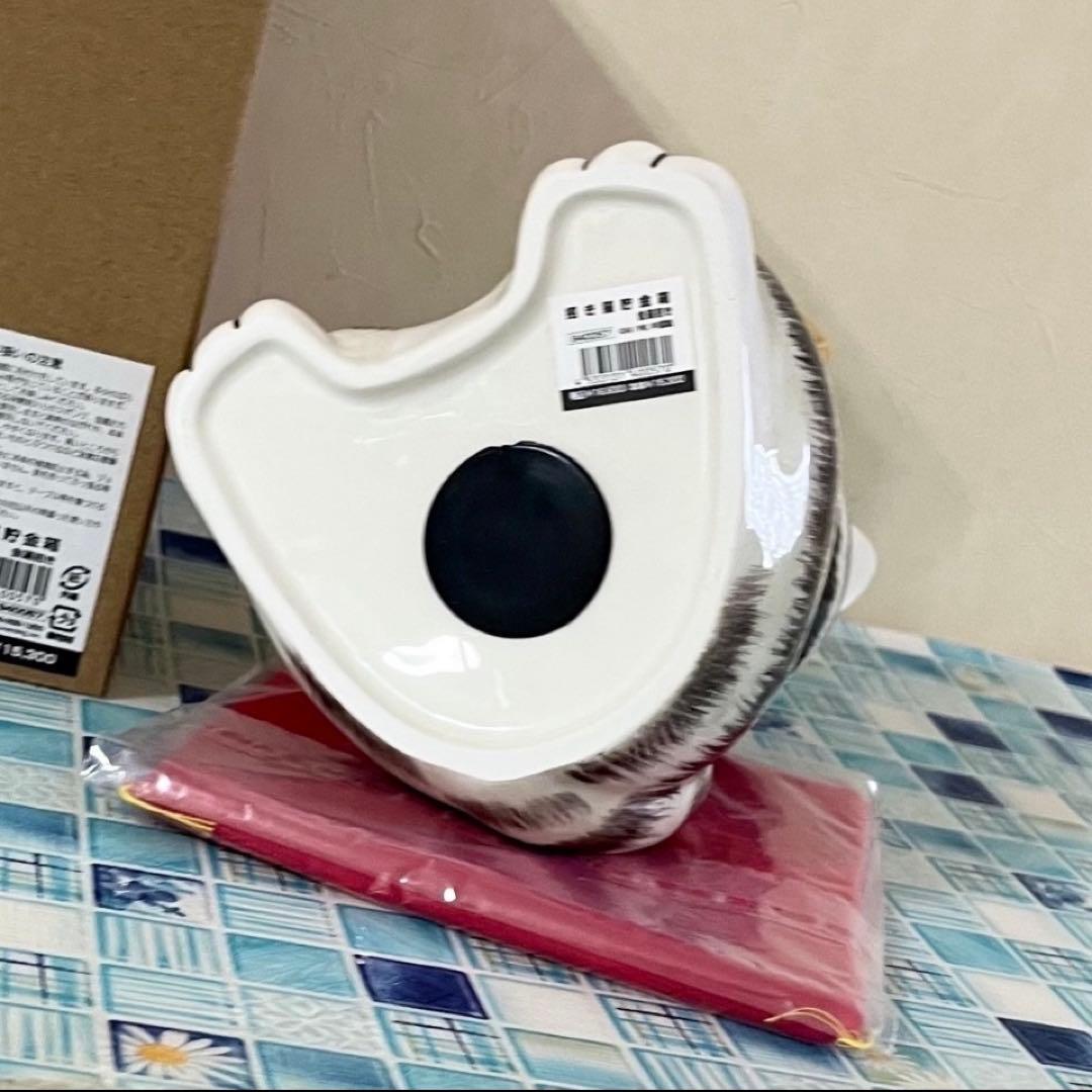 【同梱割引あり】 招き猫貯金箱 金運招き 新品 ダヤン 縁起物 招き猫