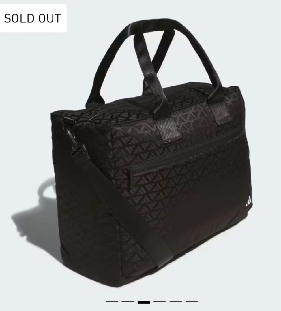 新品　アディダス　シューズケース付き モノグラム トートバッグ　ボストンバック