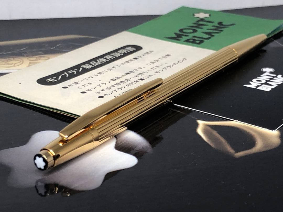 ⭐️金運を呼ぶ総金張り⭐️モンブラン⭐️ノブレスNo1947⭐️世界中で支持の高い逸品⭐️