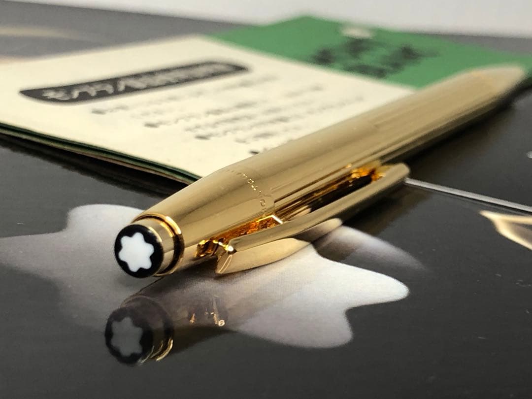 ⭐️金運を呼ぶ総金張り⭐️モンブラン⭐️ノブレスNo1947⭐️世界中で支持の高い逸品⭐️