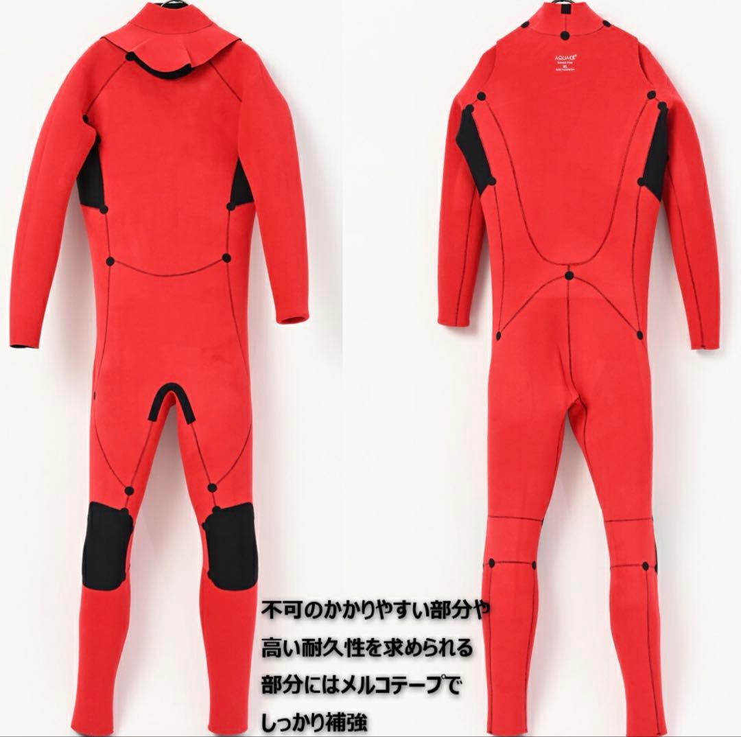 ANDNEWYOU セミドライスーツ 5×3mm バックジップ XL