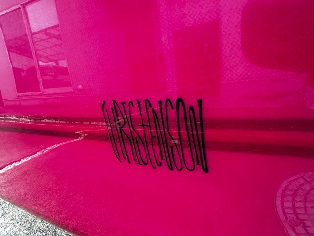 さときち　 クリステンソンサーフボード FLAT TRACKER 9.6