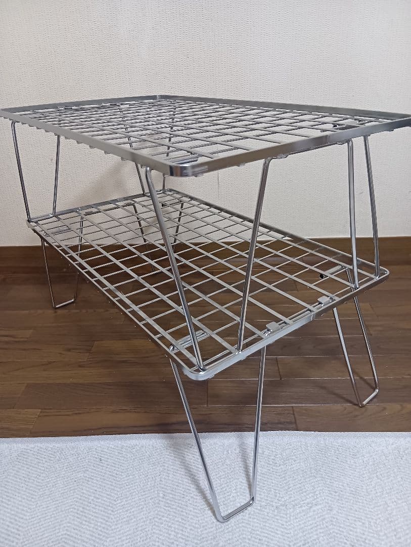 UNIFLAMEユニフレーム　フィールドラック廃盤シルバーコンプリート　中古