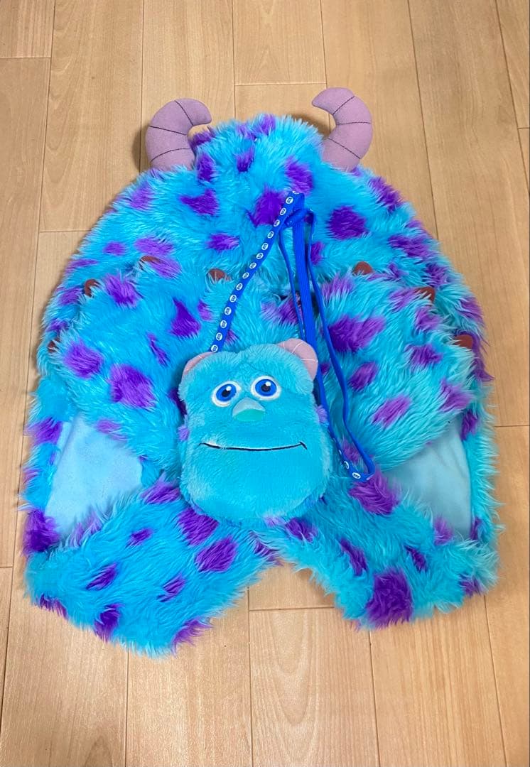 マフラーキャップ サリー ポシェット付き