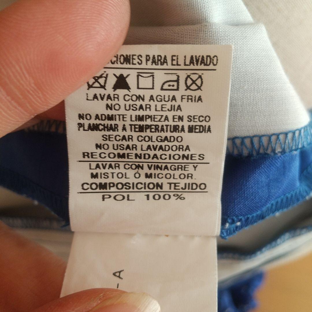 【M★C】スペイン製 フラメンコ衣装 ロイヤルブルー