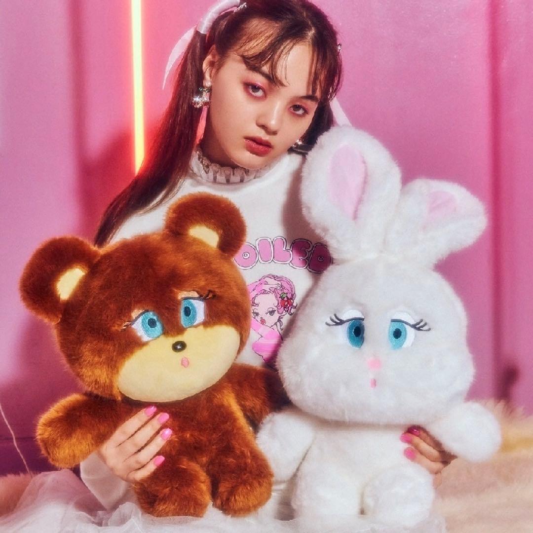 foxy illustrations WC バニー ベアー コラボ ぬいぐるみ