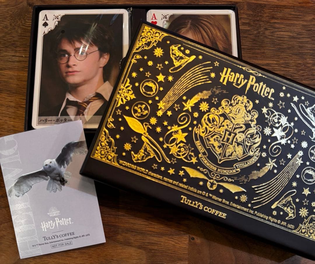 【新品】タリーズ_Harry Potterコラボ2023_ トランプ