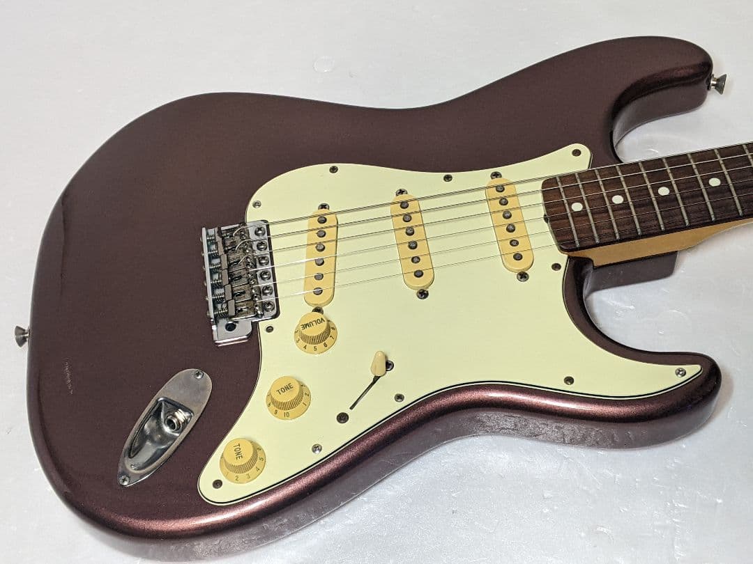 Fender Japan Burgundy Matching Head ストラト