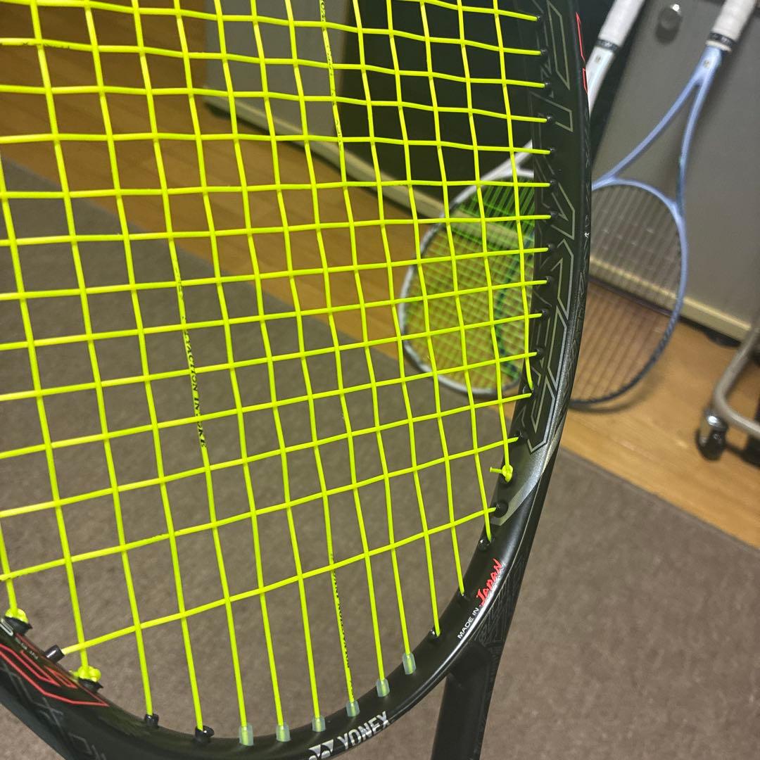 YONEXソフトテニスラケット エフレーザ9V ガット…インブォーグ　30p