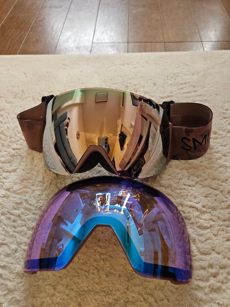 Smith I/O MAG ゴーグル Chalk Rose Bleached
