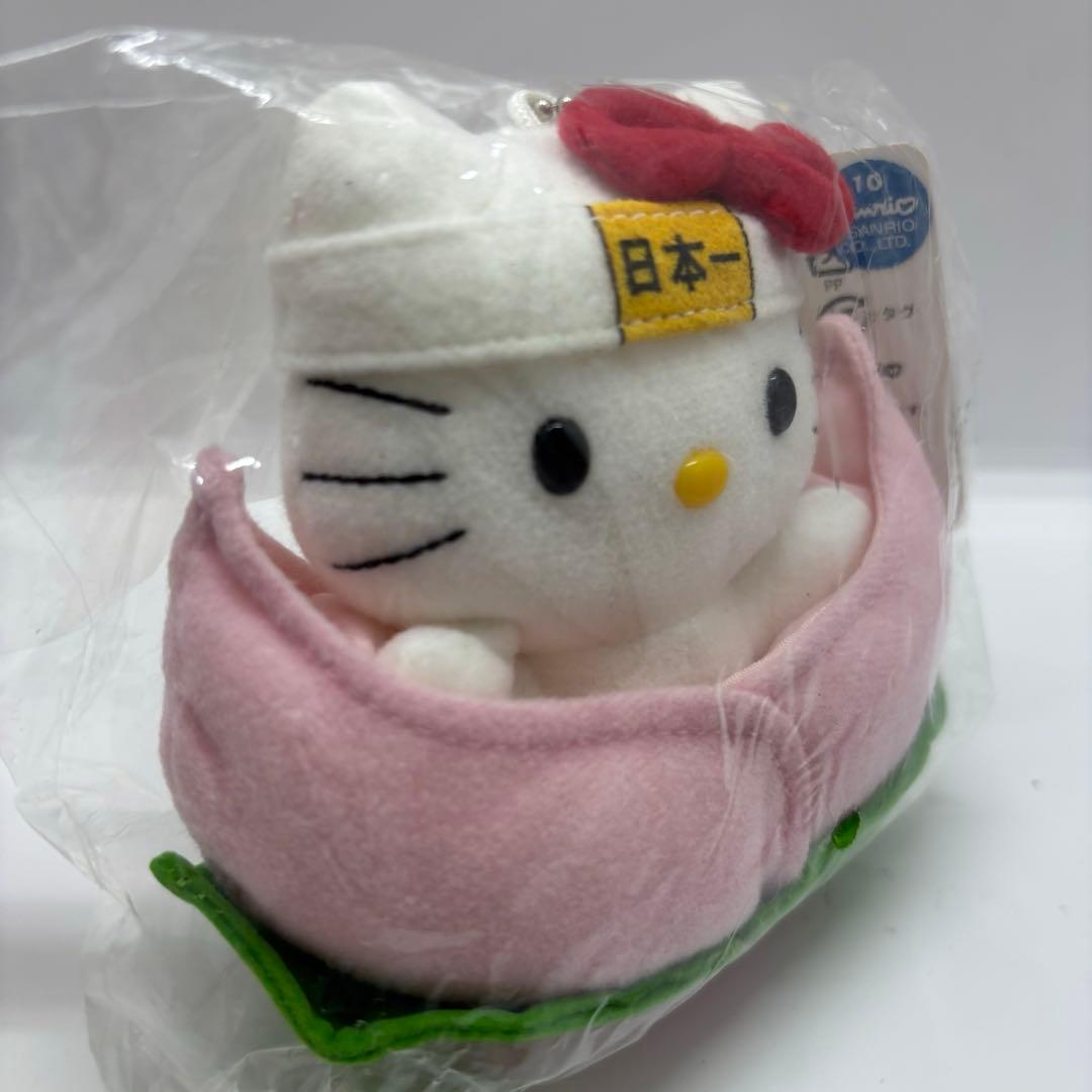 新品タグ付き　Sanrio サンリオ キティ 桃太郎 もも太郎 マスコット