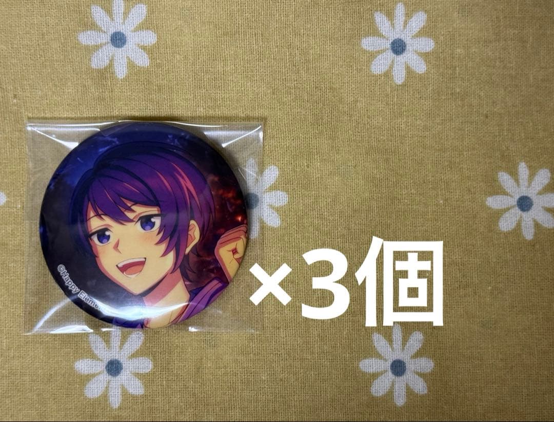 エリオス　缶バッジ　オーロラカード　レン