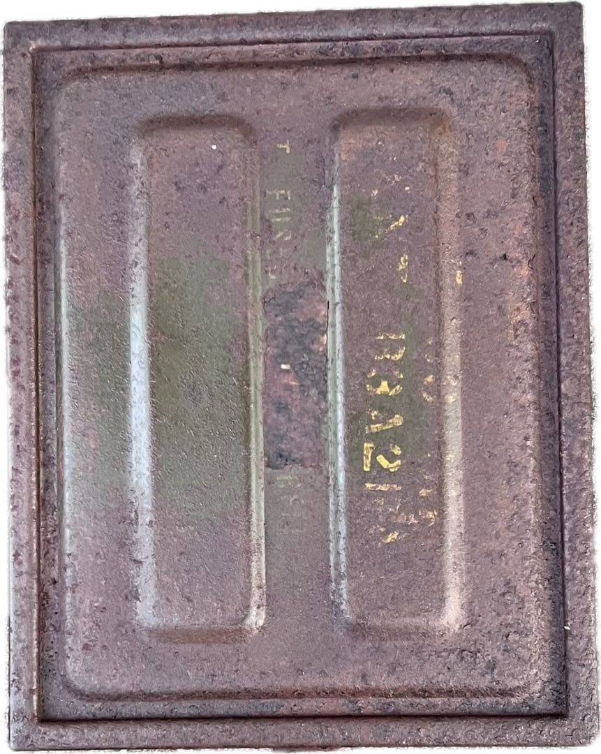 m*n様 【希少】米軍特大アモ缶1940年代R3FBA 弾薬箱 12 FUSES