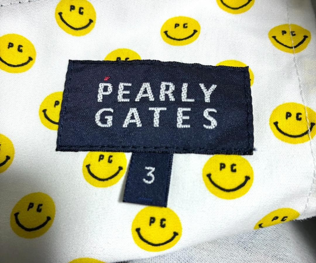 【フォロー割】美品 パーリーゲイツ メンズ ゴルフパンツ サイズ3 迷彩柄 総柄