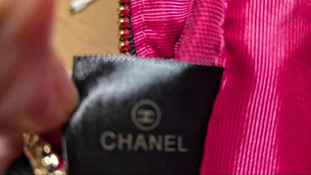 ♡CHANEL ブラック キルティング バッグ♡ノベルティ