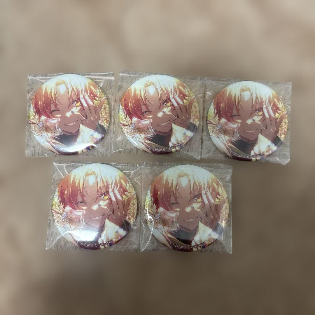 天馬司 グリッター缶バッジ 8B 5点セット