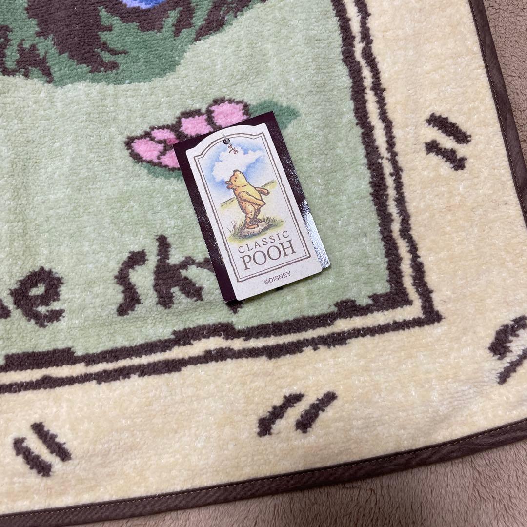 CLASSIC POOH 大判ブランケット プーさんシェニール織りUCHINO製
