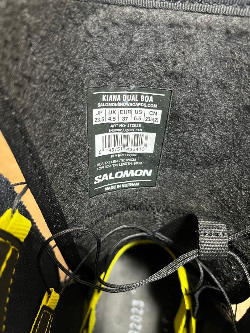 SALOMON KIANA DUAL BOA 24-25 モデル レディース