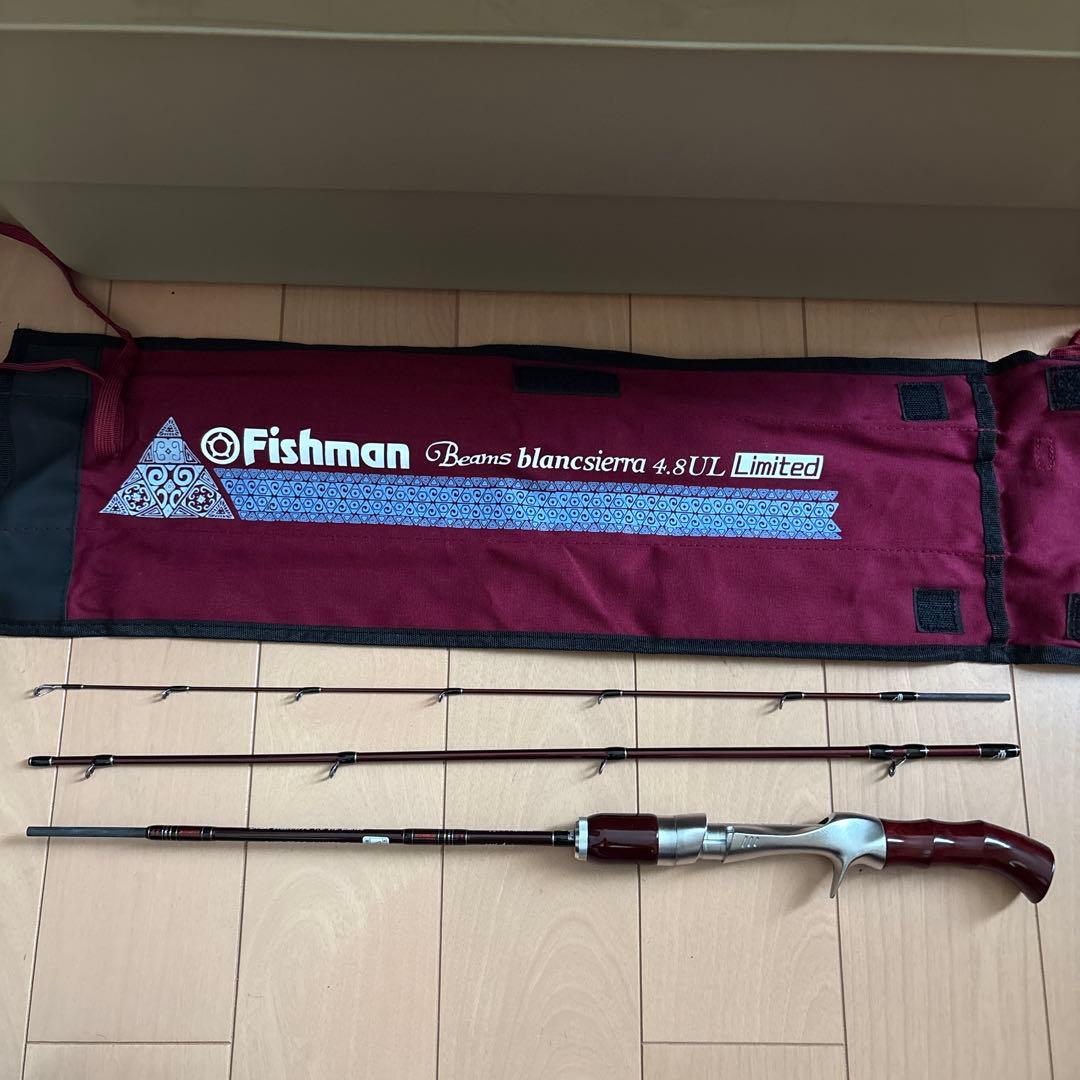 ロッド Fishman Beams blanc sierra 4.8UL Limited