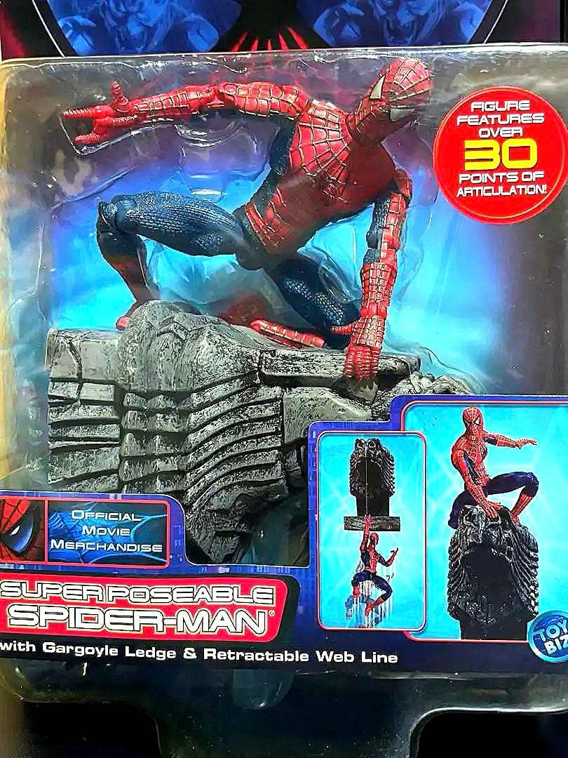 未開封トイビズ スパイダーマン スーパーポーサブル　映画版 アクションフィギュア